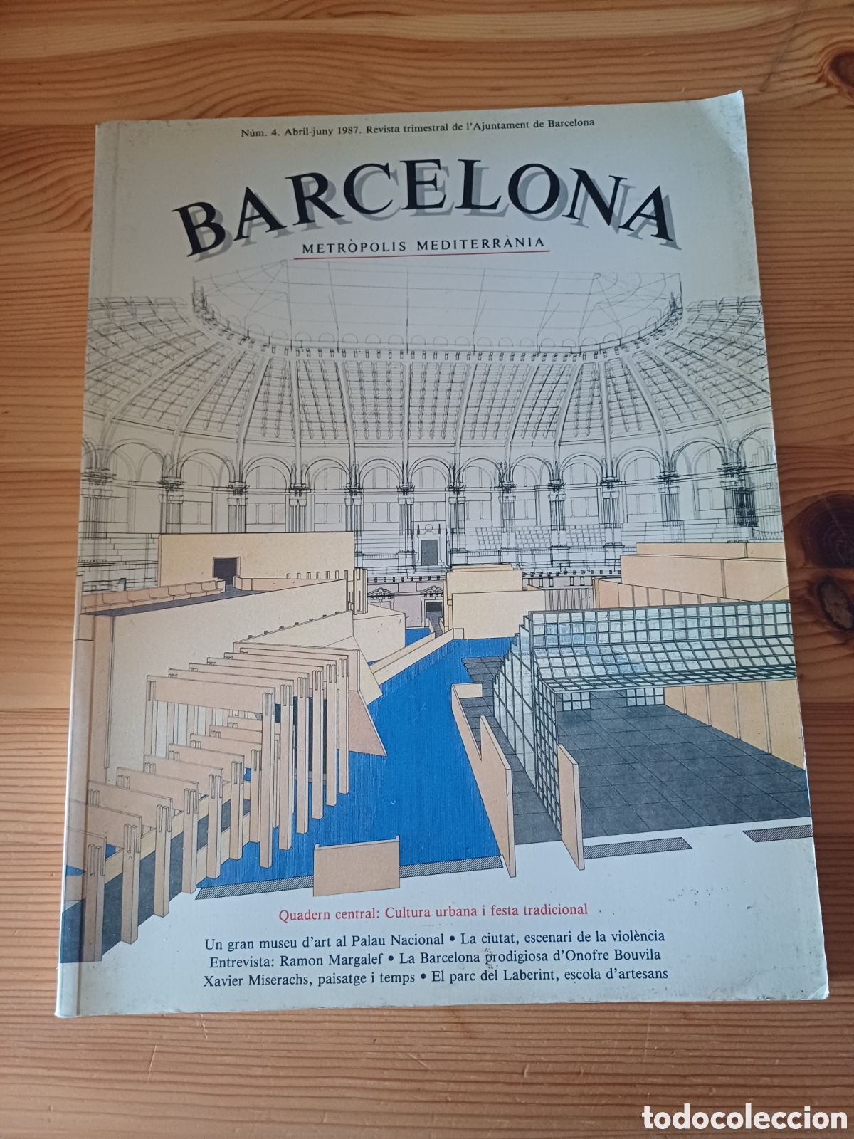 Coleccionismo de Revistas y Peri&oacute;dicos: Barcelona Metr&ograve;polis Mediterr&agrave;nia 1987 MNAC Ramon Margalef Onofre Bouvila Xavier Miserachs Joan Mir&oacute;