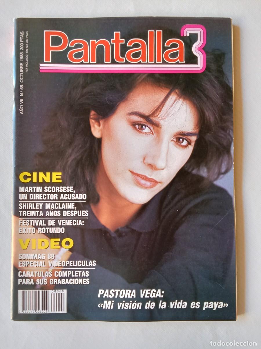 Coleccionismo de Revistas y Peri&oacute;dicos: PANTALLA 3 N&ordm; 68 1988 MARTIN SCORSESE Shirley McLane PASTORA VEGA Sonimag FESTIVAL DE VENECIA Laffia