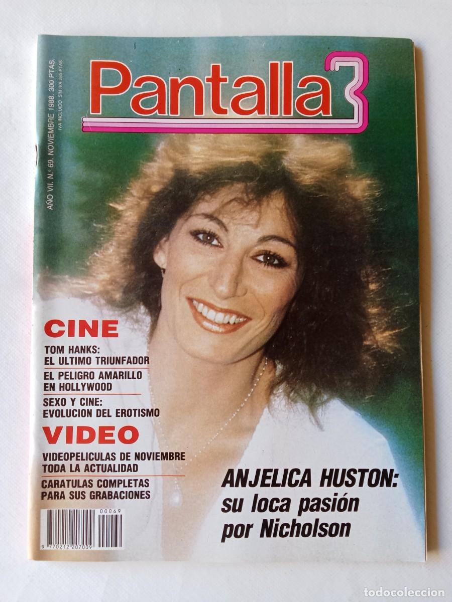 Sammeln von Zeitschriften und Zeitungen: PANTALLA 3 N&ordm; 69 1988 TOM HANKS Anjelica Huston JOHN SCHLESINGER Queridos Difuntos OBLIGADAS A DESNU