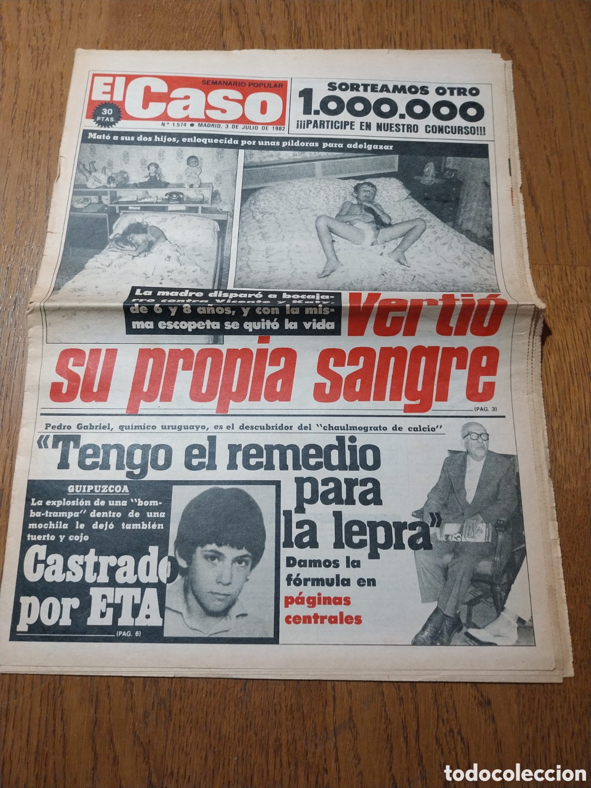 Coleccionismo de Revistas y Peri&oacute;dicos: EL CASO 1982 REMEDIO A LA LEPRA