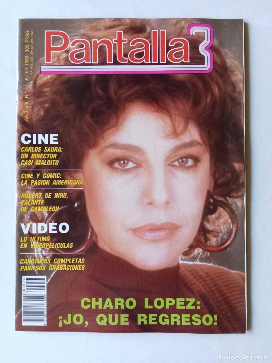 Collezionismo di Riviste e Giornali: PANTALLA 3 N&ordm; 77 1989 CARLOS SAURA Robert de Niro CHARO L&Oacute;PEZ El Rey del Mambo