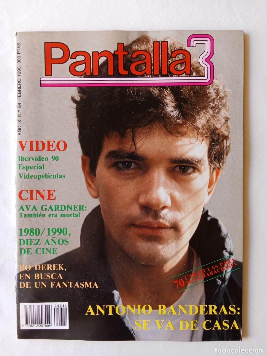 Coleccionismo de Revistas y Peri&oacute;dicos: PANTALLA 3 N&ordm; 84 1990 AVA GARDNER Bo Derek ANTONIO BANDERAS GLOBOS DE ORO STONE Cruise PFEIFFER