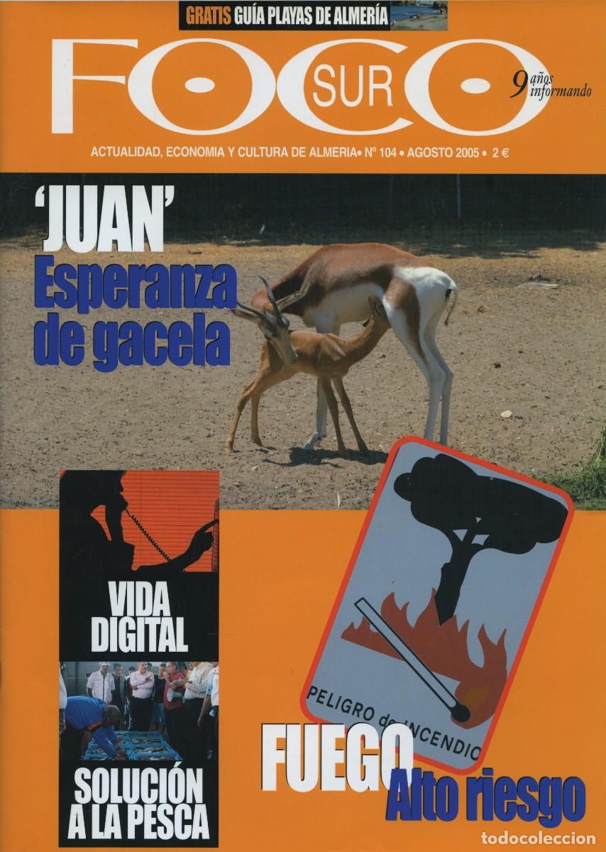 Coleccionismo de Revistas y Peri&oacute;dicos: FOCO SUR. ACTUALIDAD, ECONOM&Iacute;A Y CULTURA DE ALMER&Iacute;A. N&ordm; 104. Agosto 2005. Pp. 50