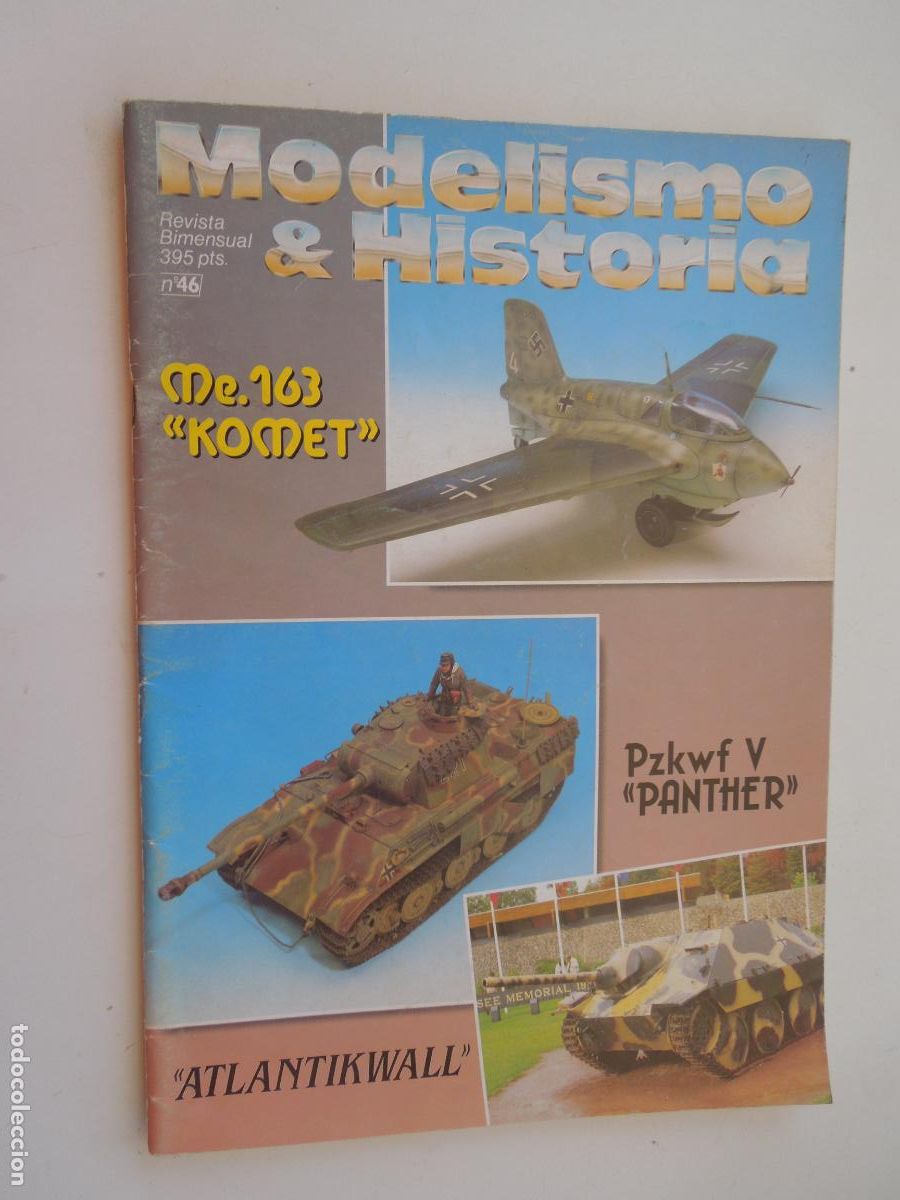 Coleccionismo de Revistas y Peri&oacute;dicos: MODELISMO & HISTORIA N&ordm; 46 - ME 163 KOMET - VER INDICE
