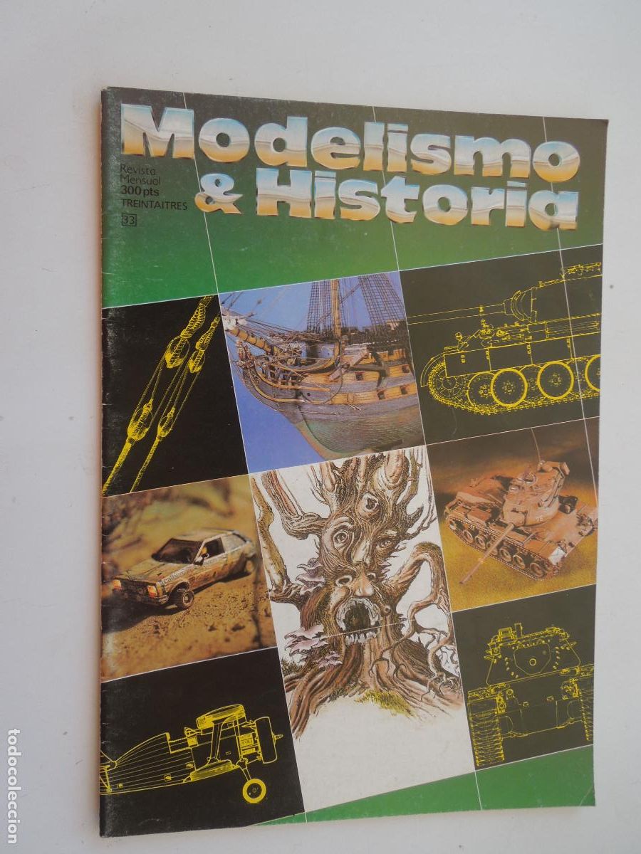 Coleccionismo de Revistas y Peri&oacute;dicos: MODELISMO & HISTORIA N&ordm; 33-- VER INDICE -FALTA LA PAGINA CENTRAL UNIFOMOLOGIA