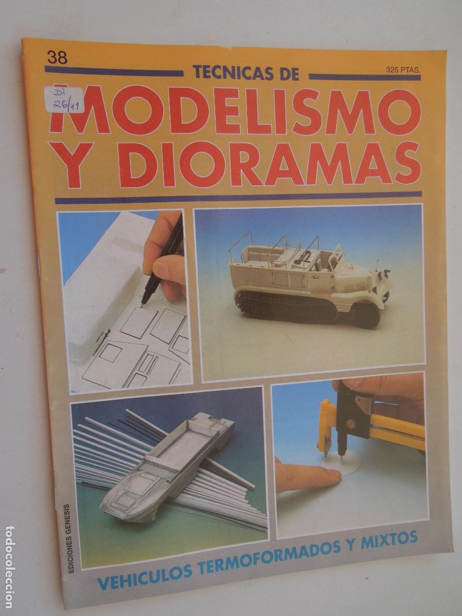 Coleccionismo de Revistas y Peri&oacute;dicos: TECNICAS DE MODELISMO Y DIORAMAS N&ordm; 38 - VEHICULOS TERMOFORMADOS Y MIXTOS