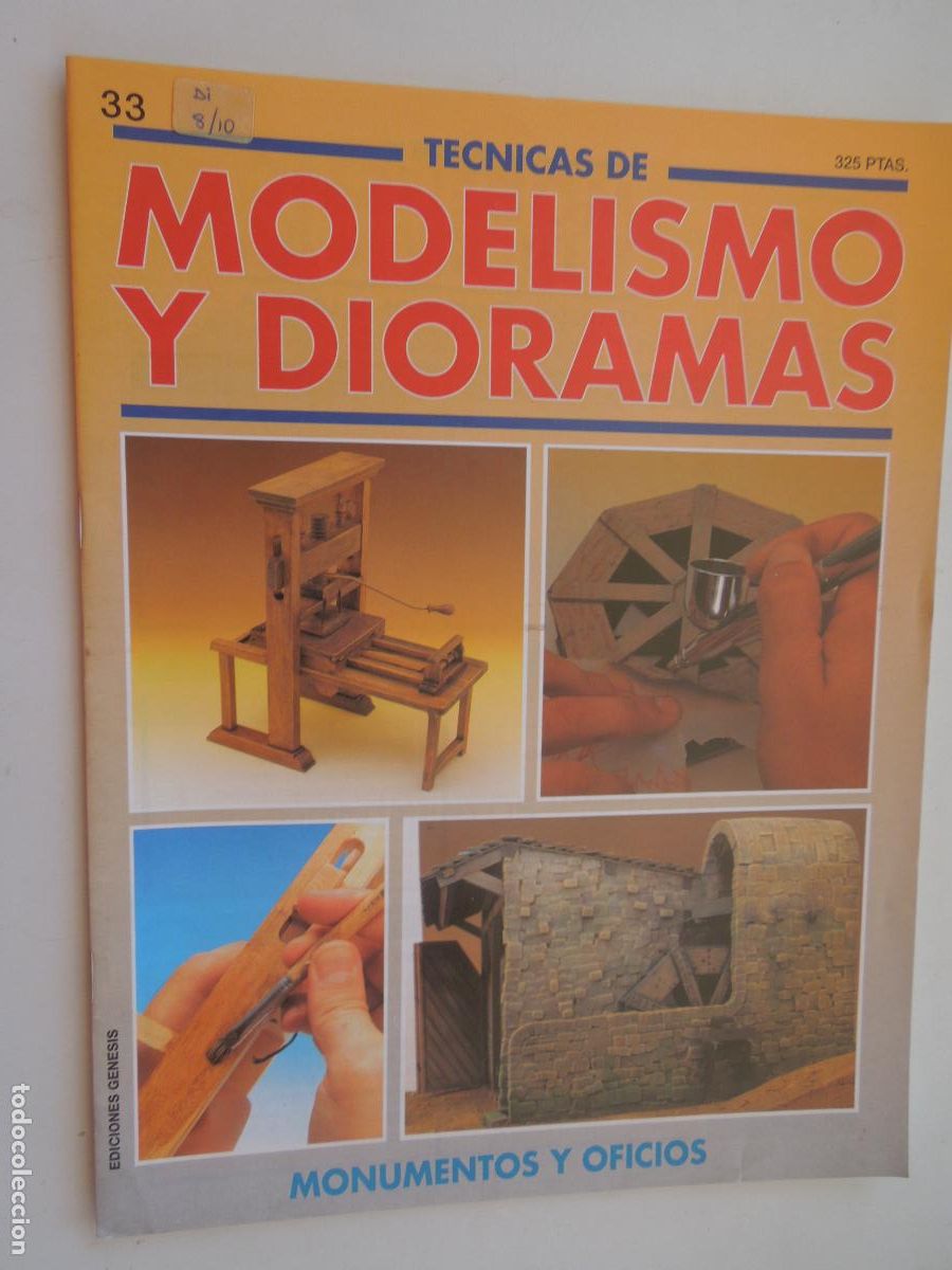 Coleccionismo de Revistas y Peri&oacute;dicos: TECNICAS DE MODELISMO Y DIORAMAS N&ordm; 33 - MONUMENTOS Y OFICIOS