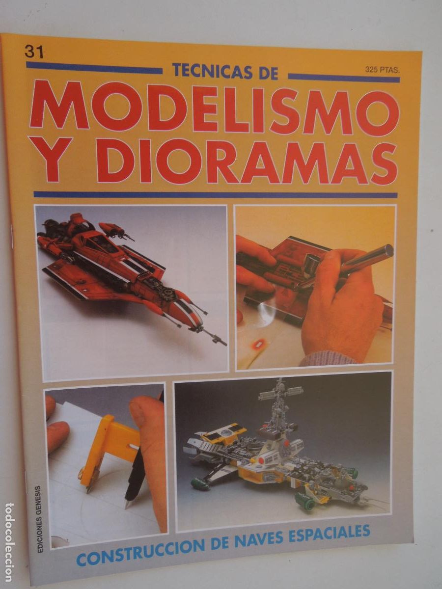 Coleccionismo de Revistas y Peri&oacute;dicos: TECNICAS DE MODELISMO Y DIORAMAS N&ordm; 31 -CONSTRUCCION DE NAVES ESPACIALES
