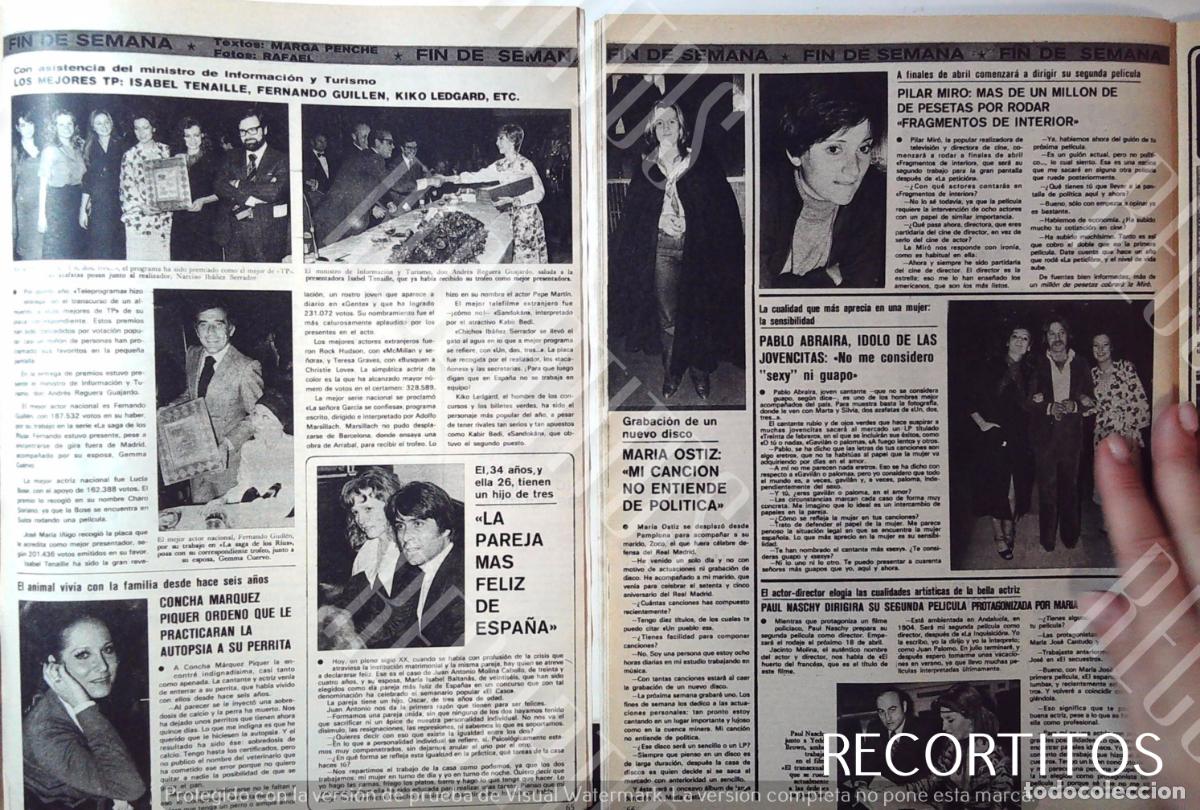 Coleccionismo de Revistas y Peri&oacute;dicos: PAUL NASCHY PABLO ABRAIRA PILAR MIRO KIKO LEDGARD CHICHO IBA&Ntilde;EZ SERRADDOR FERNANDO GUILLEN PIQUER C