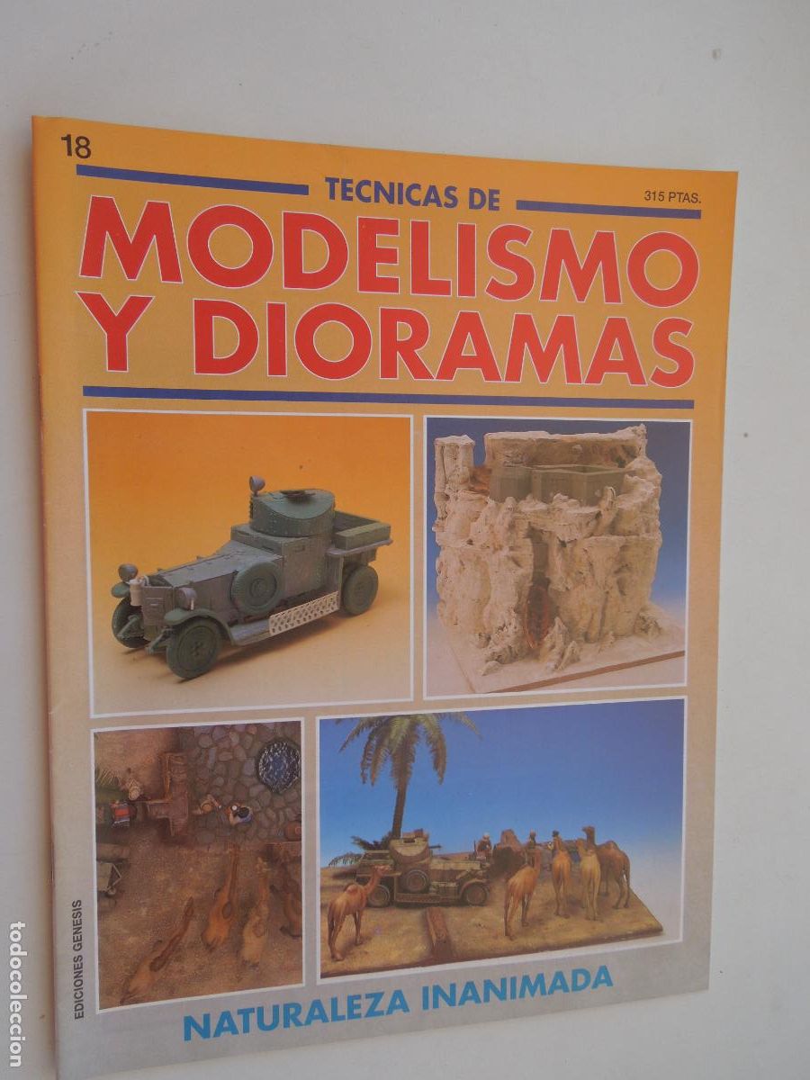 Coleccionismo de Revistas y Peri&oacute;dicos: TECNICAS DE MODELISMO Y DIORAMAS N&ordm; 18 -NATURALEZA INANIMADA