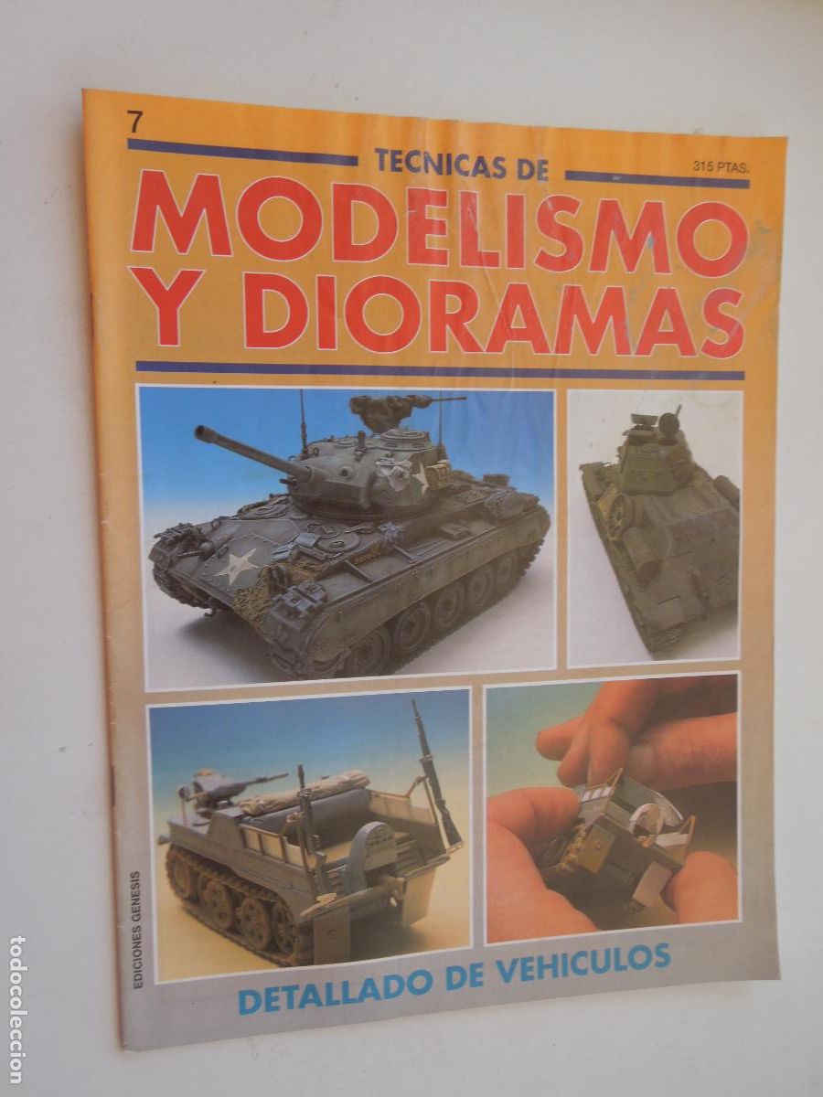 Coleccionismo de Revistas y Peri&oacute;dicos: TECNICAS DE MODELISMO Y DIORAMAS N&ordm; 7 -DETALLADO DE VEHICULOS