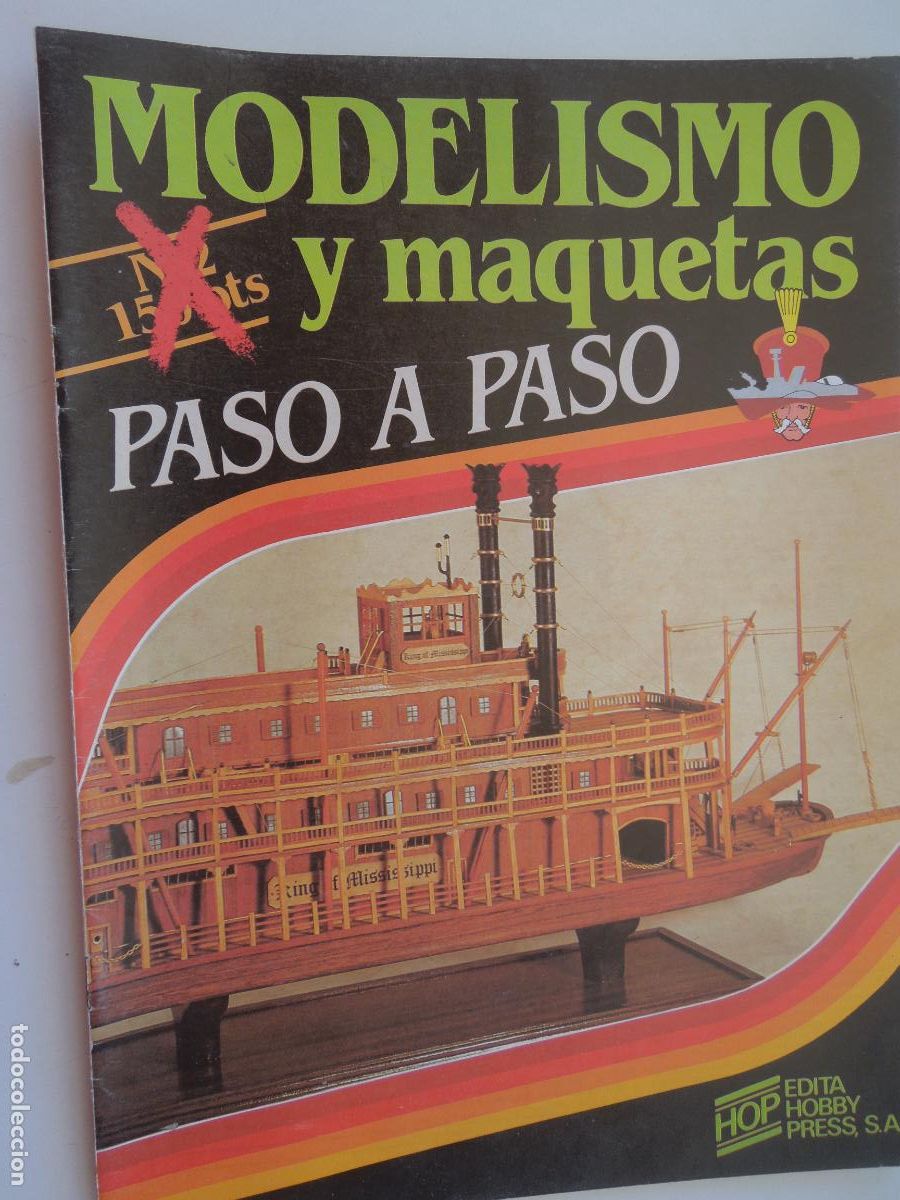 Coleccionismo de Revistas y Peri&oacute;dicos: MODELISMO Y MAQUETAS PASO A PASO N&ordm; 2 HOBBY PRESS- 10-1984