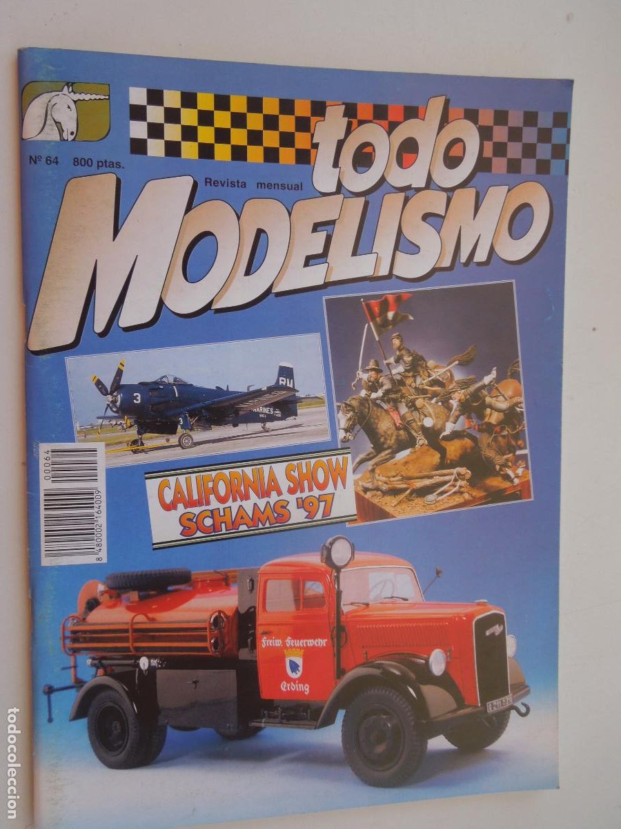 Sammeln von Zeitschriften und Zeitungen: TODO MODELISMO REVISTA N&ordm; 64 -NOVIEMBRE 1997- CALIFORNIA SHOW. LA FLOTA JAPONESA A1/700. ALBATROS