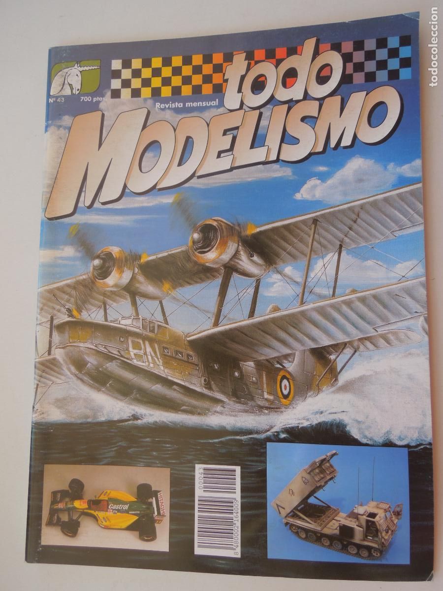 Coleccionismo de Revistas y Peri&oacute;dicos: TODO MODELISMO REVISTA N&ordm; 43-FEBRERO-1996- TRIANGULOS VOLADORES DE LIPPISCH. M987 FVS/MLRS