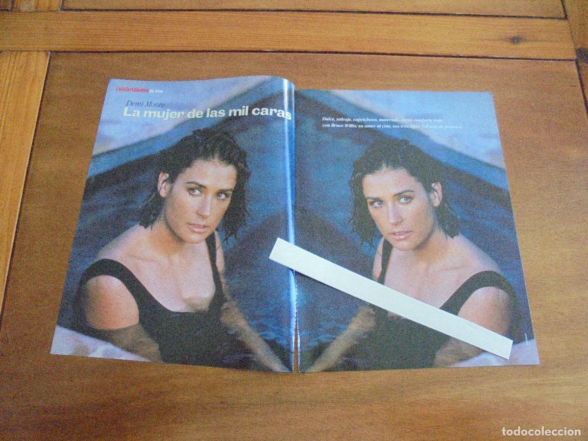 Coleccionismo de Revistas y Peri&oacute;dicos: CLIPPING 1995: DEMI MOORE. BRUCE WILLIS. PUBLICIDAD CEDOSCE.
