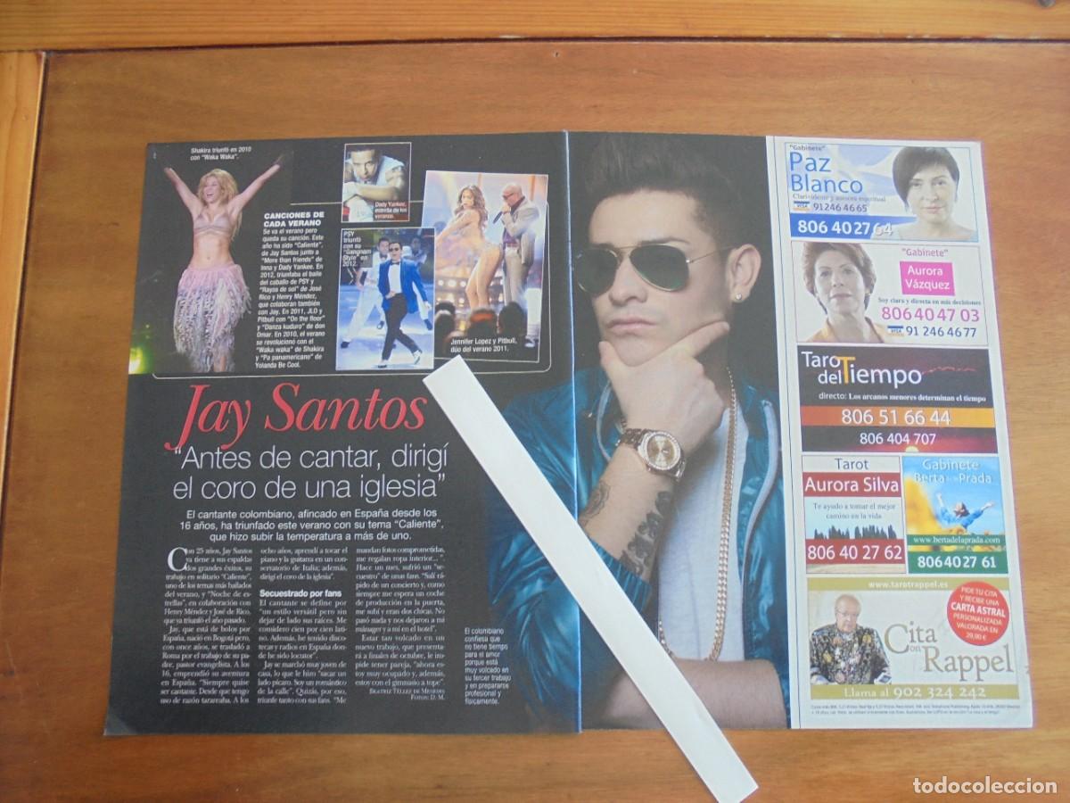 Coleccionismo de Revistas y Peri&oacute;dicos: CLIPPING 2013: JAY SANTOS. SHAKIRA. JENNIFER L&Oacute;PEZ. PITBULL.
