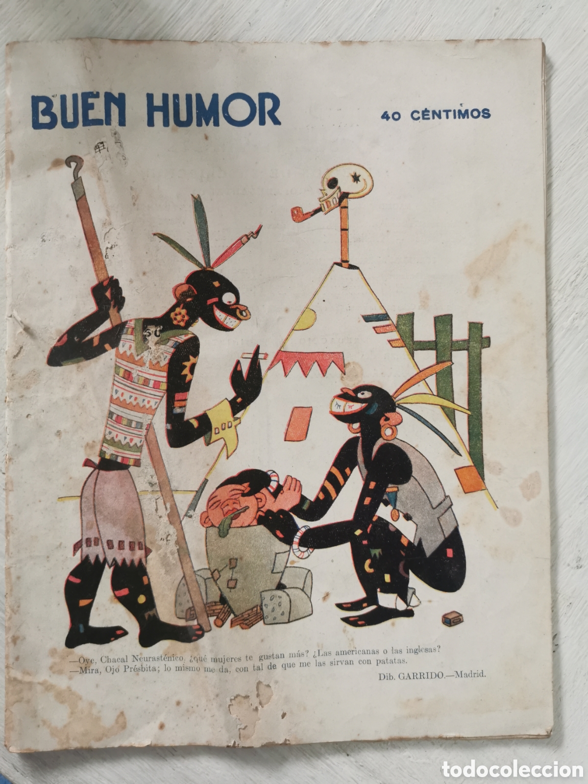 Collezionismo di Riviste e Giornali: Revista Buen Humor 1929