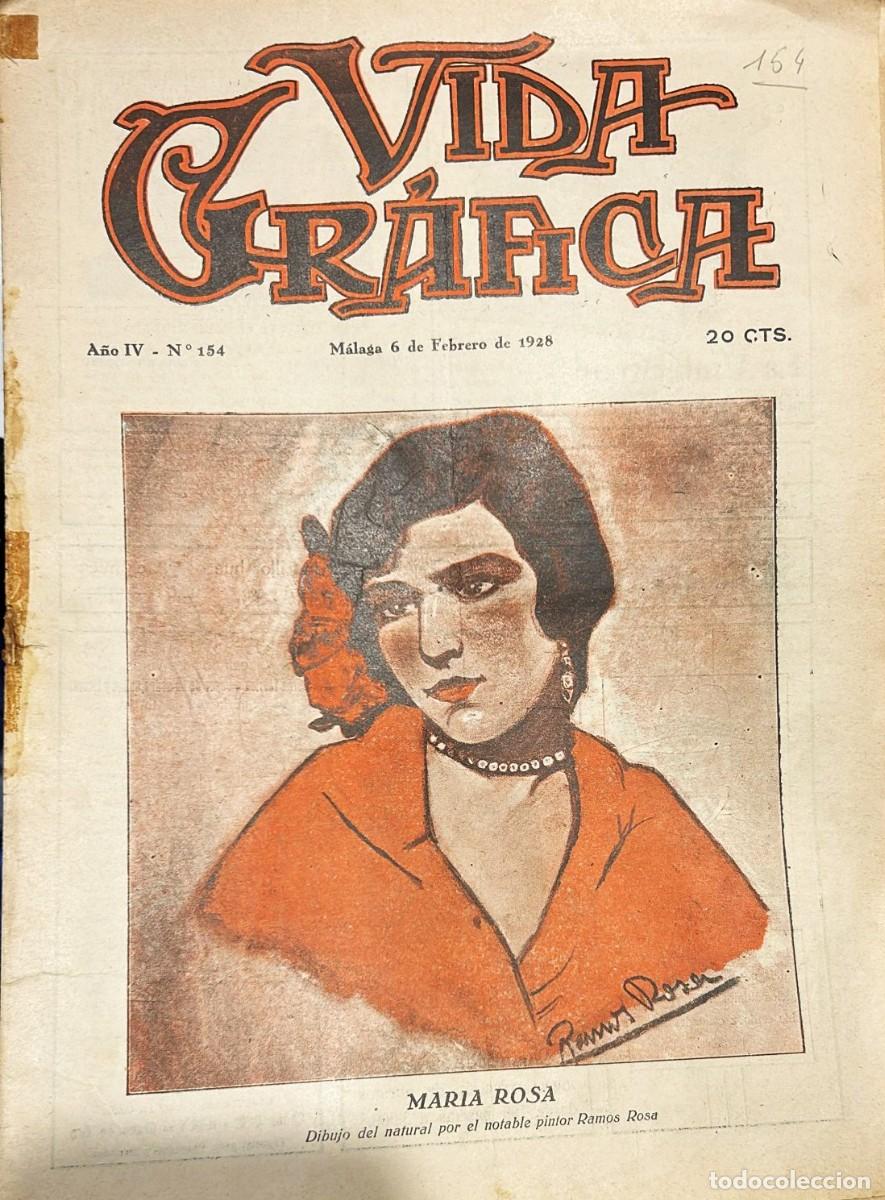 Coleccionismo de Revistas y Peri&oacute;dicos: VIDA Gr&aacute;fica. A&ntilde;o IV, N&uacute;mero 152. 23 de enero de 1928.