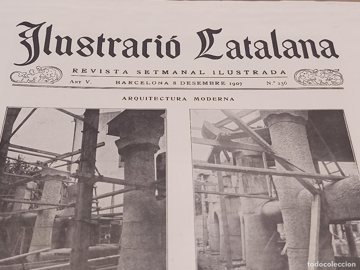 Coleccionismo de Revistas y Peri&oacute;dicos: A&Ntilde;O 1907 !! ILUSTRACI&Oacute; CATALANA / 236 / INTERESANTES ART&Iacute;CULOS Y FOTOGRAF&Iacute;AS / NUEVA