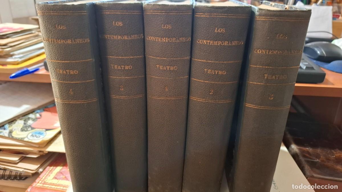 Coleccionismo de Revistas y Peri&oacute;dicos: Los contemporaneos, novelas teatro, 5 tomos, 1922-24 a&ntilde;os