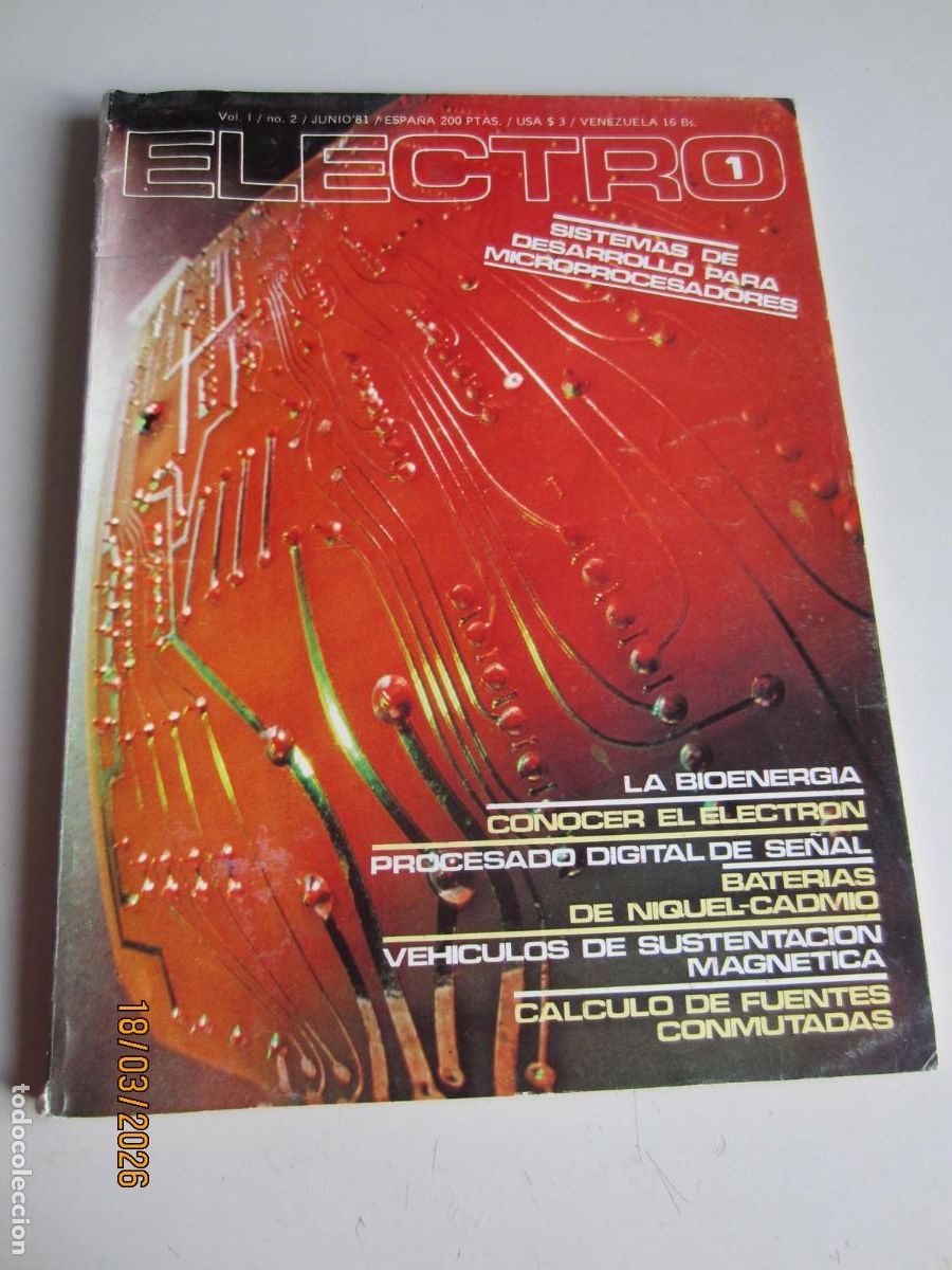Coleccionismo de Revistas y Peri&oacute;dicos: REVISTA ELECTR&Oacute;NICA ELECTRO. N&Uacute;MERO 2 DE 1981