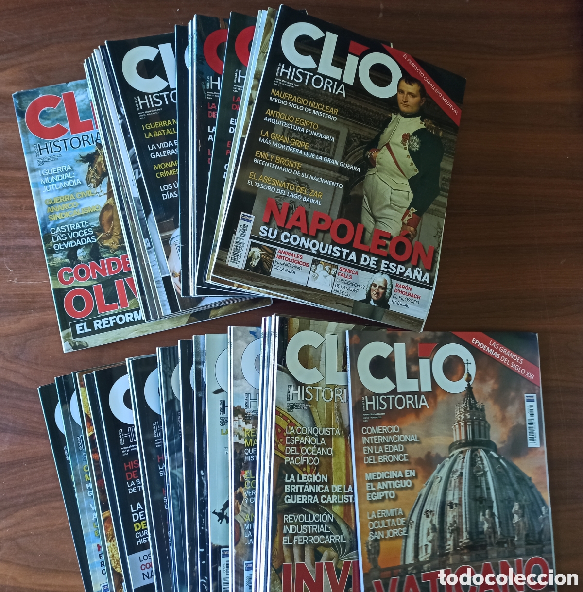 Coleccionismo de Revistas y Peri&oacute;dicos: Revistas Clio Historia. N&uacute;meros del 201 al 250