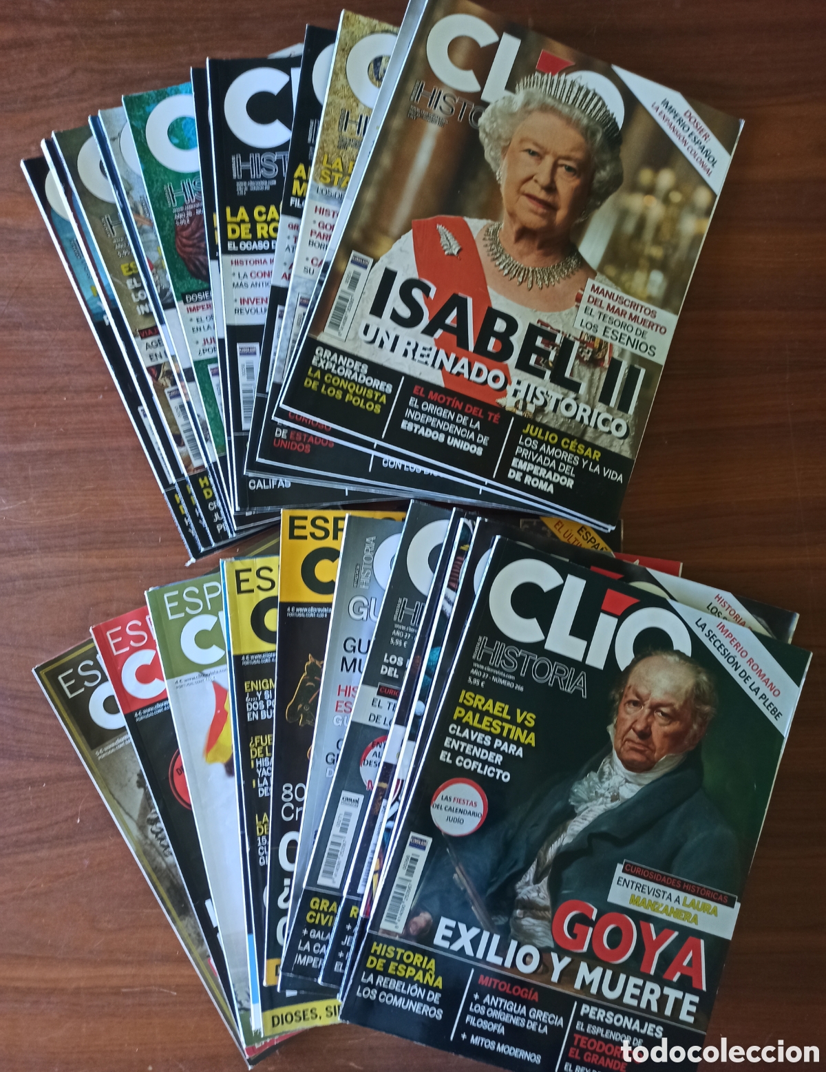 Colecionismo de Revistas e Jornais: Revistas Clio Historia. Del 251 al 271 + Especiales
