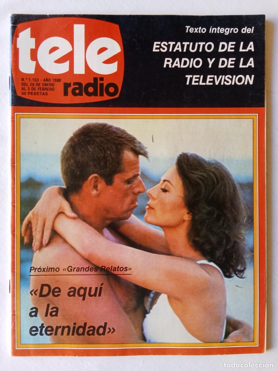 Collection Magazines and Newspapers: TELE RADIO N&ordm; 1153 1980 ESTATUTO RADIO Y TELEVISI&Oacute;N Judy Garland BILLY WILDER Jack Lemmon ALVARO DE