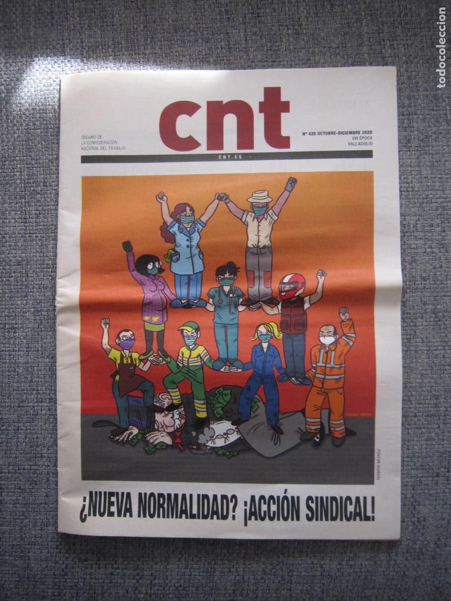 Sammeln von Zeitschriften und Zeitungen: PERI&Oacute;DICO - LIBERTARIO - CNT (&iquest;NUEVA NORMALIDAD? &iexcl;ACCI&Oacute;N SINDICAL!) N&ordm;425 - 2020 - VALLADOLID