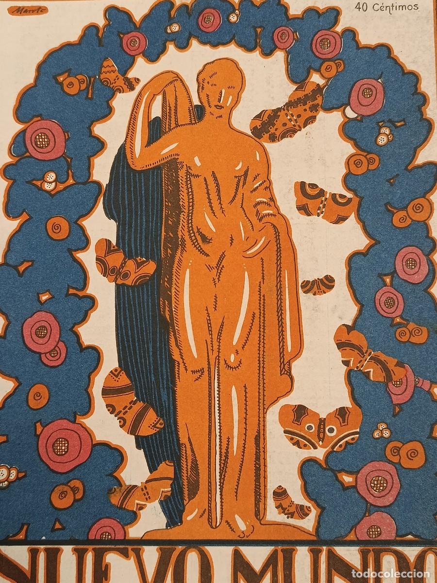 Collection Magazines and Newspapers: 1920&rsquo;s Ilustraci&oacute;n portada revista antigua. Vintage magazine sheet illustration