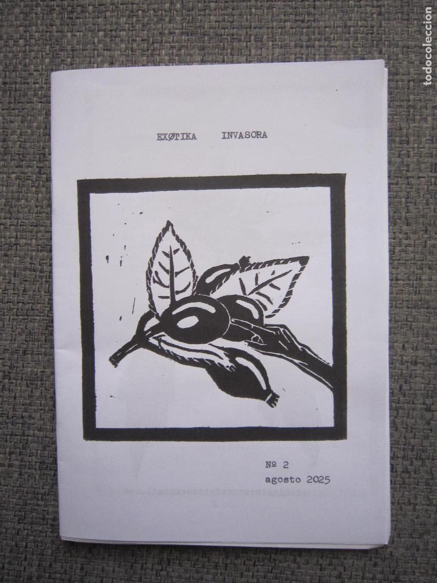 Sammeln von Zeitschriften und Zeitungen: FANZINE - UNDEGROUND - EXOTIKA INVASORA N&ordm;2 - AGOSTO 2025 - SANTANDER - ZINE - FANCINE