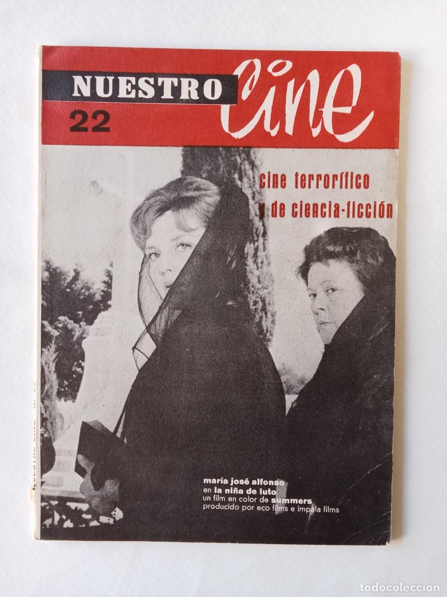Coleccionismo de Revistas y Peri&oacute;dicos: NUESTRO CINE N&ordm; 22 1963 BERLANGA Bardem en Venecia SAURA Terror y Ciencia Ficci&oacute;n ROM&Aacute;N GUBERN Olea