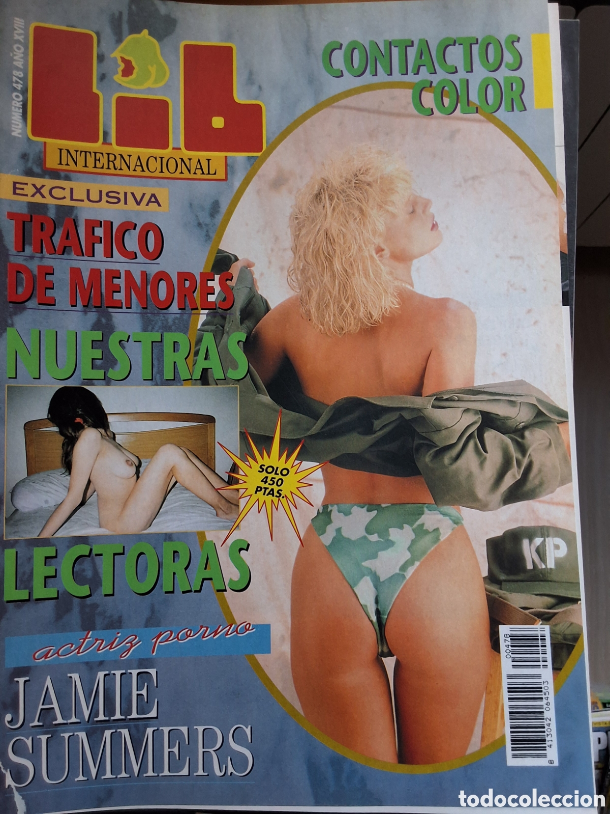 Coleccionismo de Revistas y Peri&oacute;dicos: Lib internacional revista erotica desnudos mujeres n&uacute;mero 478 Jamie Summers