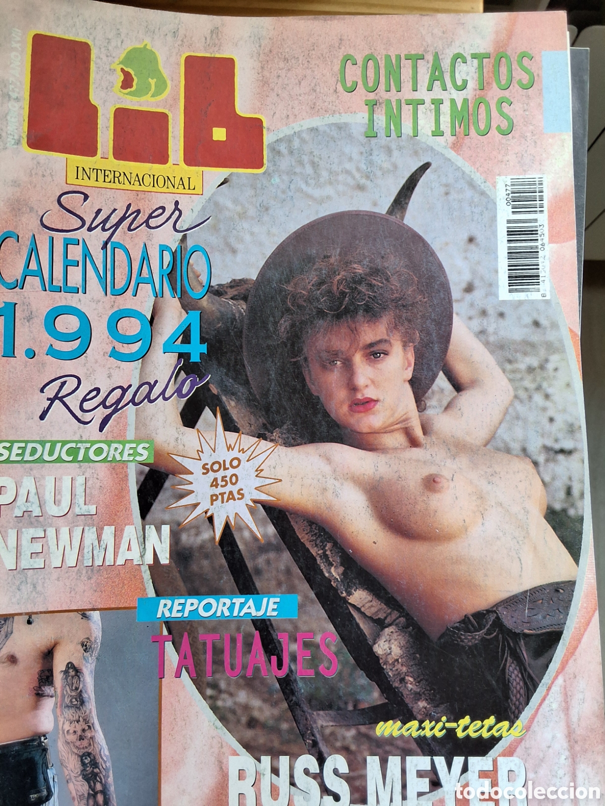 Coleccionismo de Revistas y Peri&oacute;dicos: Lib internacional revista erotica desnudos mujeres n&uacute;mero 477