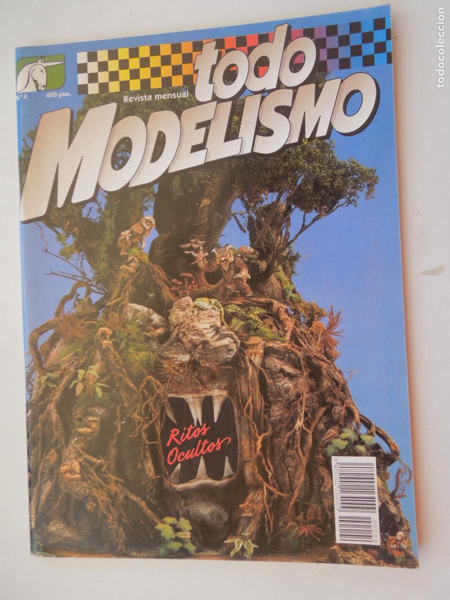 Sammeln von Zeitschriften und Zeitungen: TODO MODELISMO REVISTA N&ordm; 4-NOVIEMBRE 1992-MONTAJE Y TRANSFORMACION DEL PANZER III. AVE DE PRESA KLI