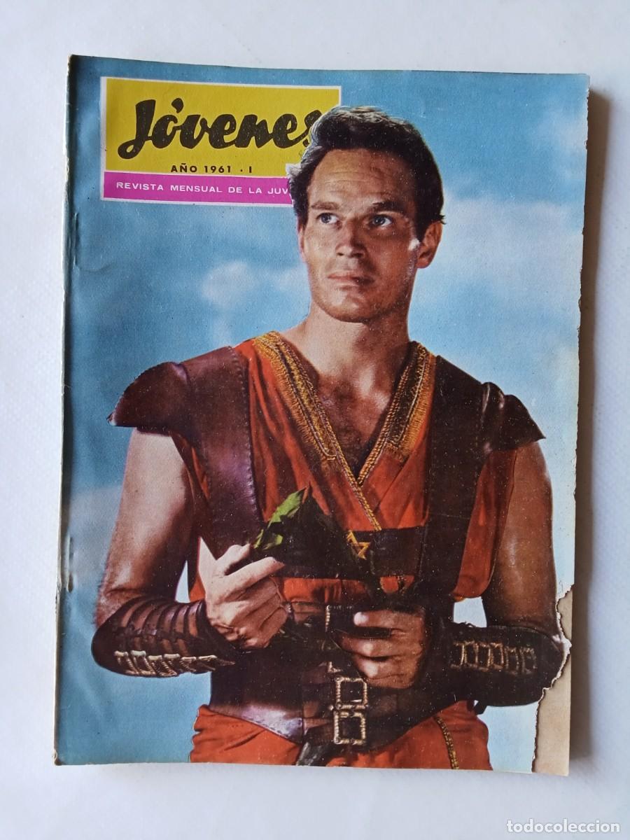 Sammeln von Zeitschriften und Zeitungen: J&Oacute;VENES N&ordm; 118 1961 ALMANAQUE Chirib&iacute;n BEN HUR Flash PROYECTILES AT&Oacute;MICOS El Cine empez&oacute; as&iacute; CORONEL