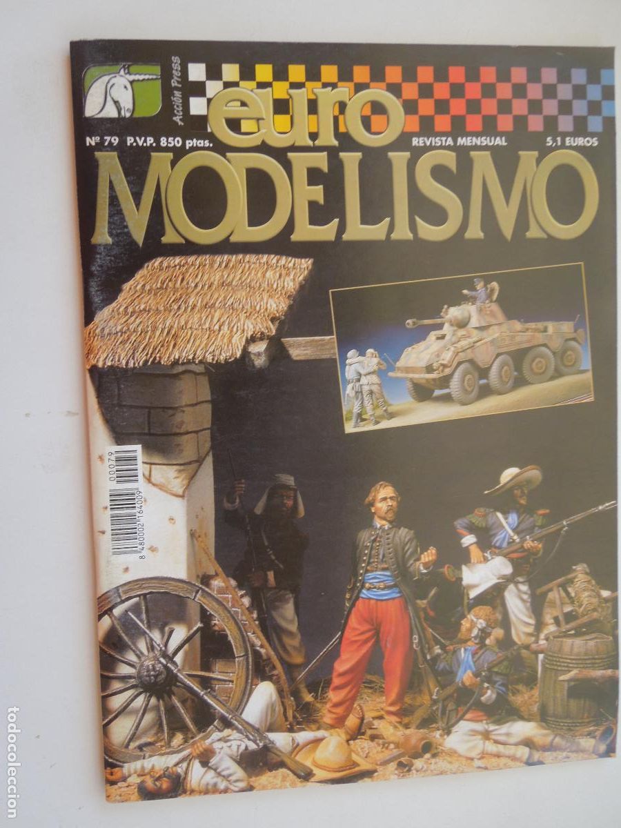 Collection Magazines and Newspapers: EURO MODELISMO N&ordm; 79-FEBRERO 1999 - SDK. FZ.234/2 PUMA. OFICIAL BRITANICO 1812. LOTUS 72-D