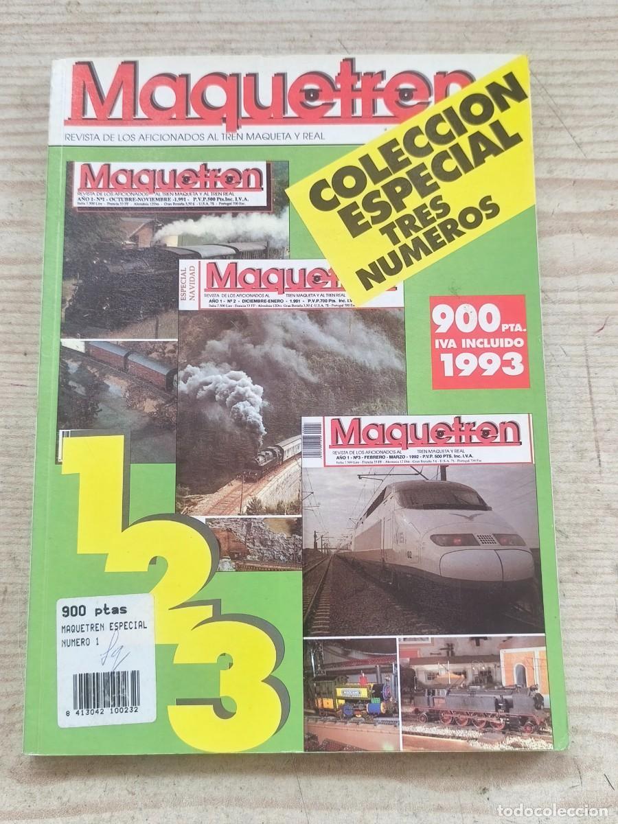Coleccionismo de Revistas y Peri&oacute;dicos: Revista Maquetren Especial - Numero 1 - 1991