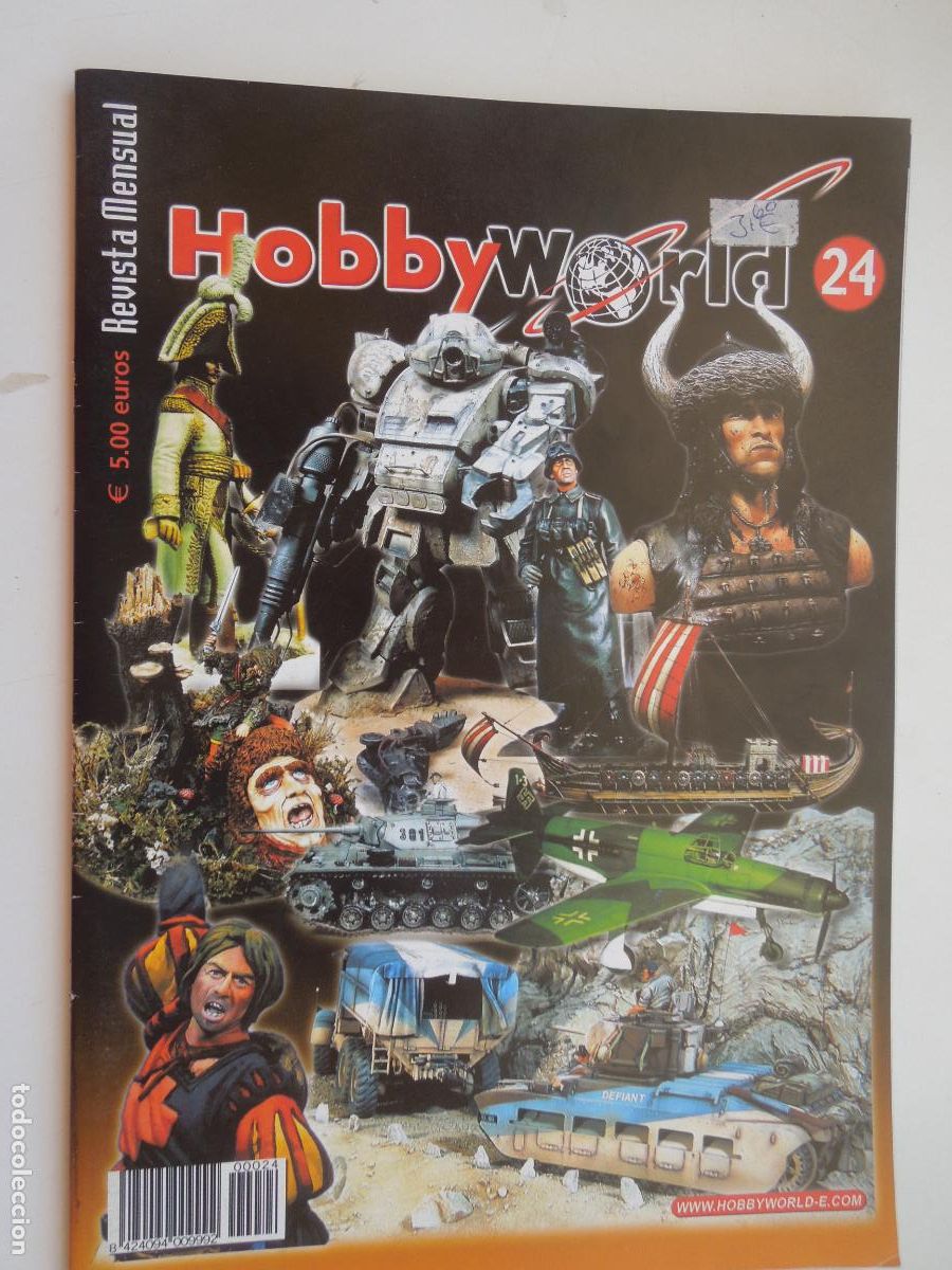 Coleccionismo de Revistas y Peri&oacute;dicos: HOBBY WORLD N&ordm; 24- especializada en modelismo est&aacute;tico, maquetismo y radiocontrol -Quir&oacute;n Ediciones