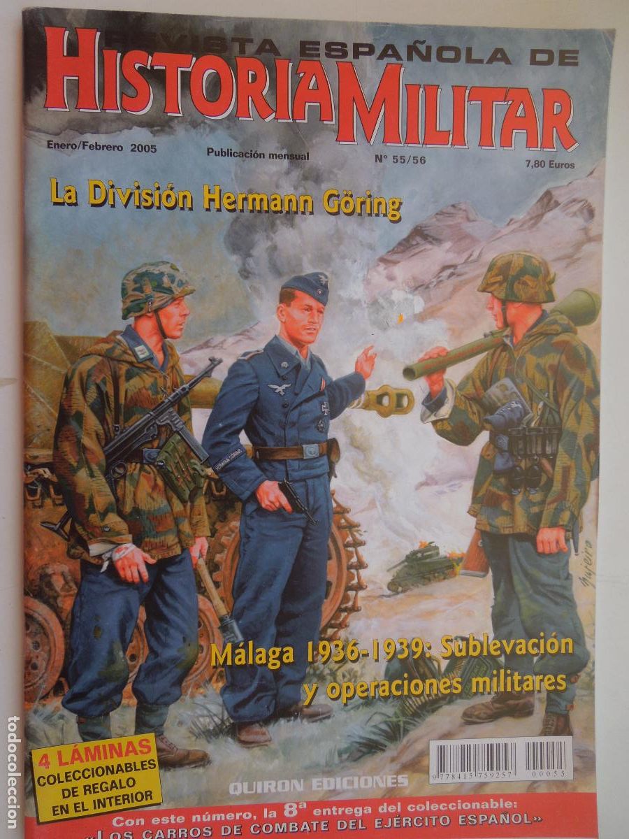 Coleccionismo de Revistas y Peri&oacute;dicos: HISTORIA MILITAR REVISTA ESPA&Ntilde;OLA N&ordm; 55/56 ENERO/FEBRERO 2005 - LA DIVISION HERMANN G&Ouml;RING