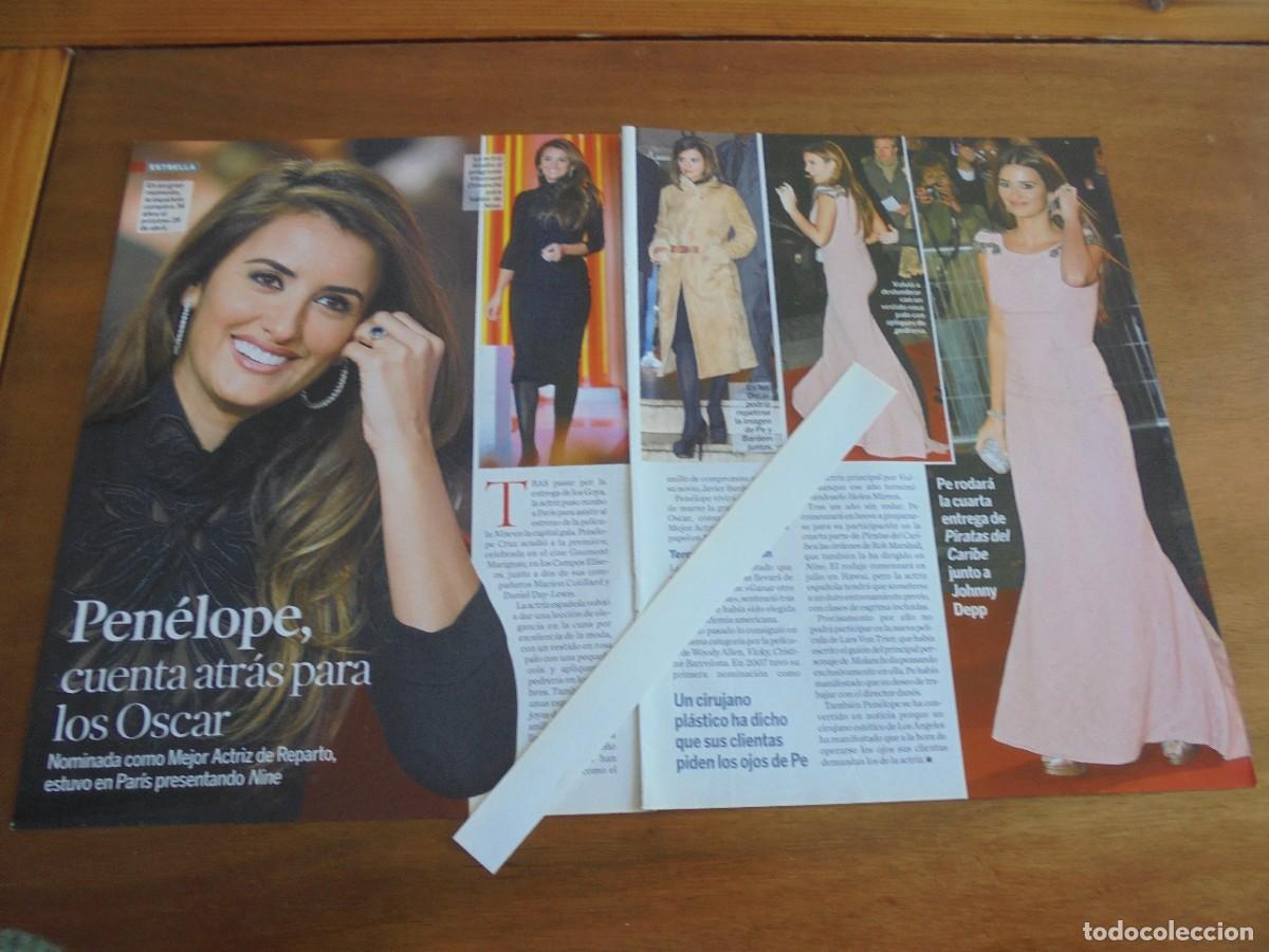 Coleccionismo de Revistas y Peri&oacute;dicos: CLIPPING PEN&Eacute;LOPE CRUZ / PUBLICIDAD PEDIASURE
