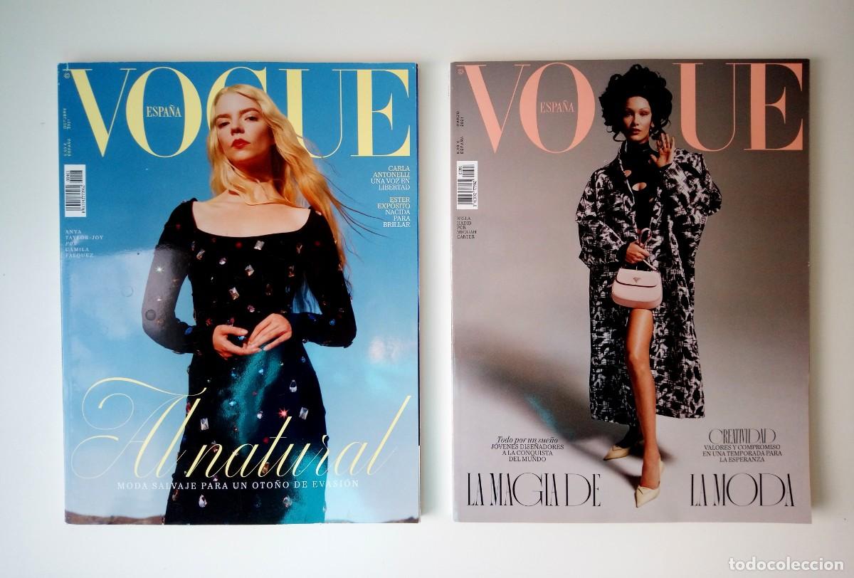 Coleccionismo de Revistas y Peri&oacute;dicos: LOTE DE DOS REVISTAS VOGUE (N&ordm;396 Y 403)