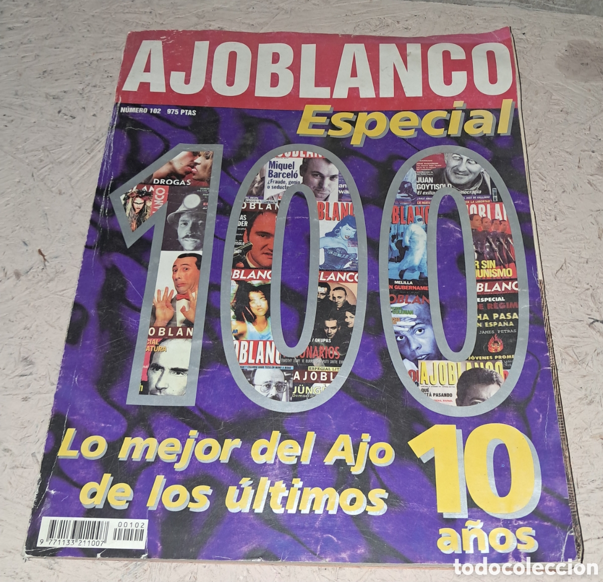 Sammeln von Zeitschriften und Zeitungen: n&uacute;mero especial de la revista espa&ntilde;ola Ajoblanco. N&deg;102 recopilaci&oacute;n de lo mejor sus primero 10 a&ntilde;os