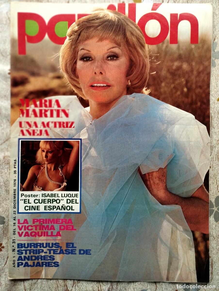 Coleccionismo de Revistas y Peri&oacute;dicos: Revista Erotica PAPILLON N&ordm; 31 / MARIA MARTIN, ISABEL LUQUE, KARIN SCHUBERT, ANDRES PAJARES