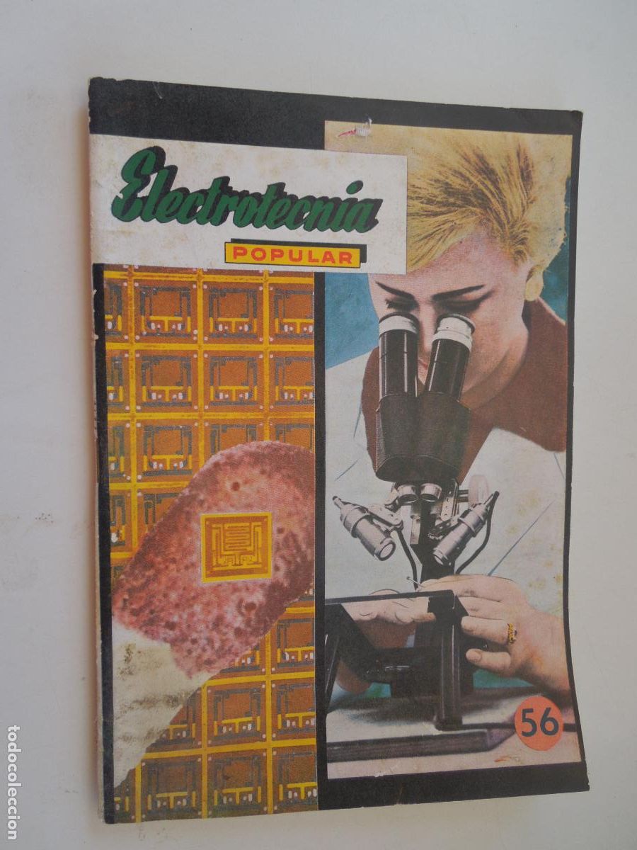 Coleccionismo de revistas y peri&oacute;dicos: ELECTROTECNIA POPULAR - REVISTA N&ordm; 56.