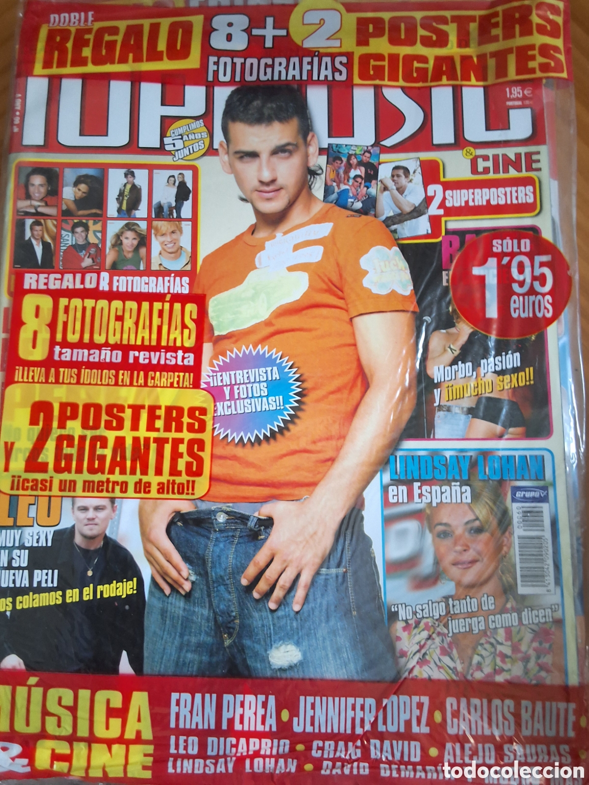 Coleccionismo de Revistas y Peri&oacute;dicos: Top music revista juvenil n&uacute;mero 60 incluye fotograf&iacute;as y posters