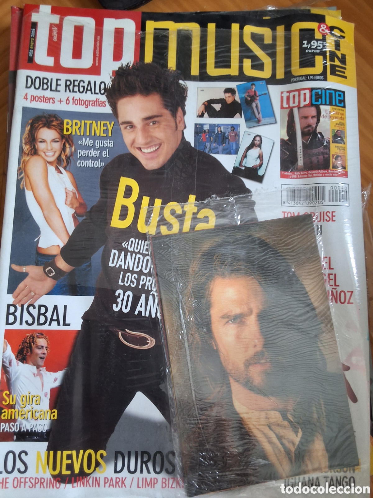 Coleccionismo de Revistas y Peri&oacute;dicos: Top music revista juvenil n&uacute;mero 40 incluye fotograf&iacute;as y posters