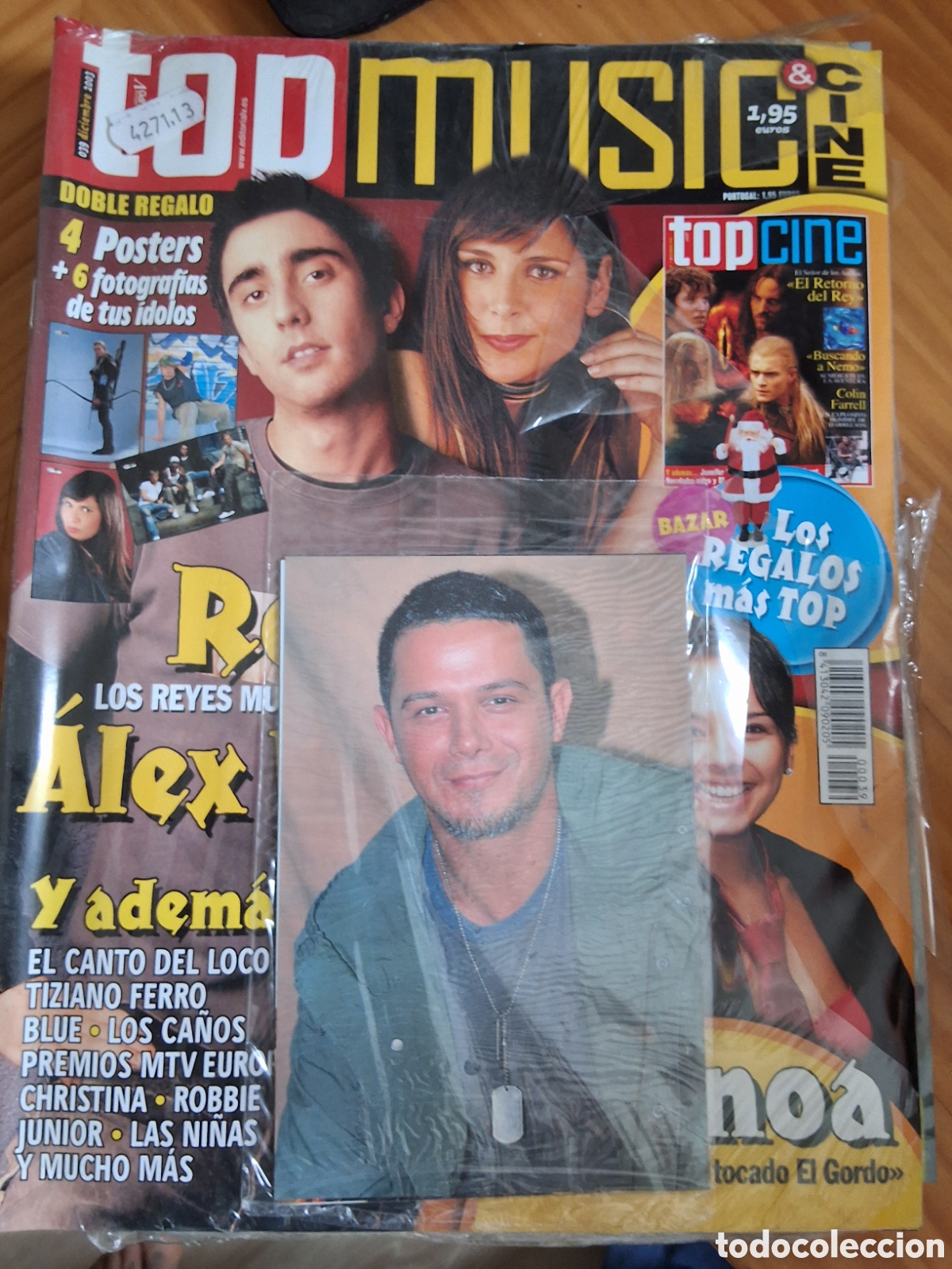 Coleccionismo de Revistas y Peri&oacute;dicos: Top music revista juvenil n&uacute;mero 39 incluye fotograf&iacute;as y posters