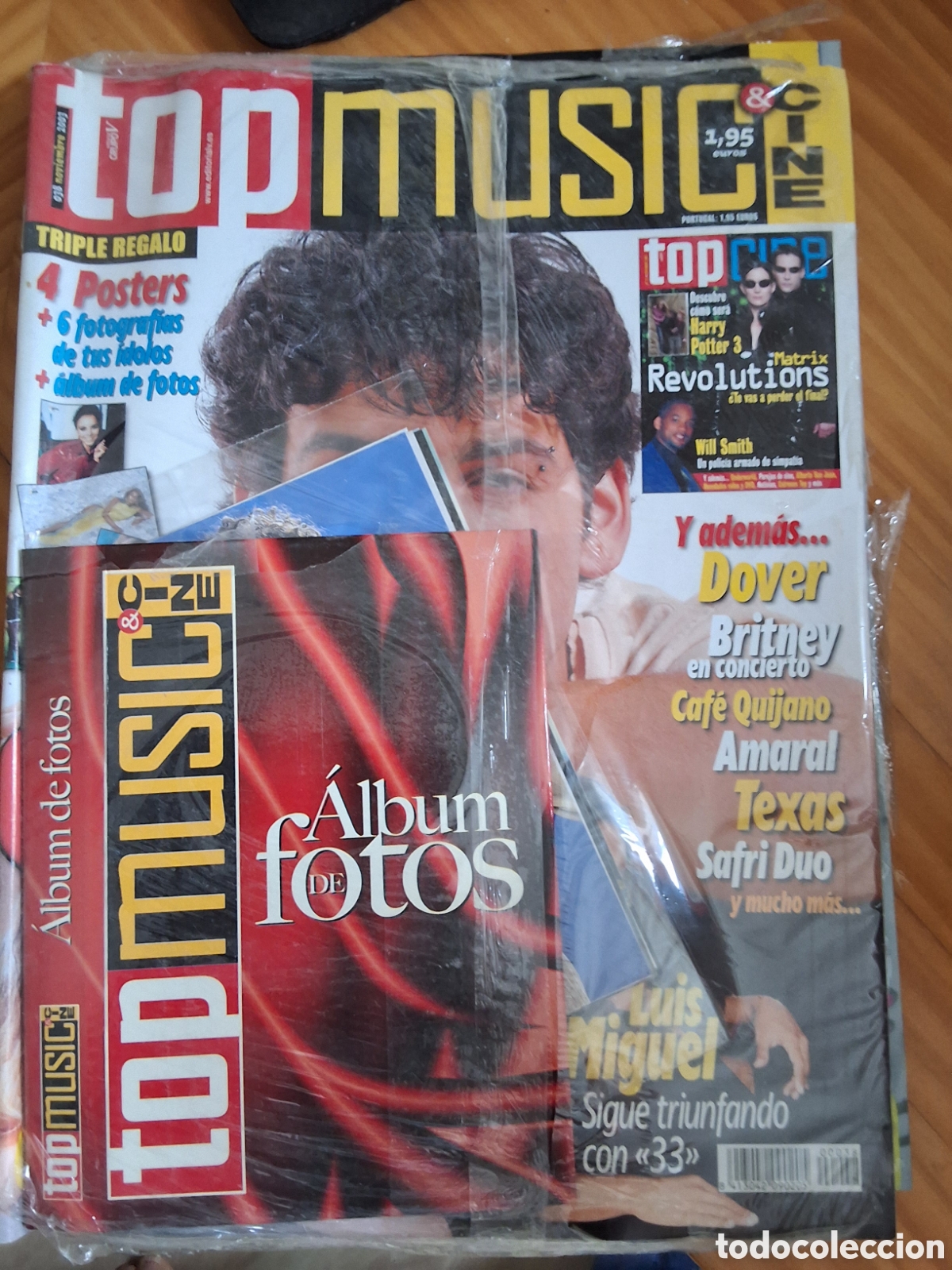 Coleccionismo de Revistas y Peri&oacute;dicos: Top music revista juvenil n&uacute;mero 38 incluye fotograf&iacute;as &aacute;lbum y posters