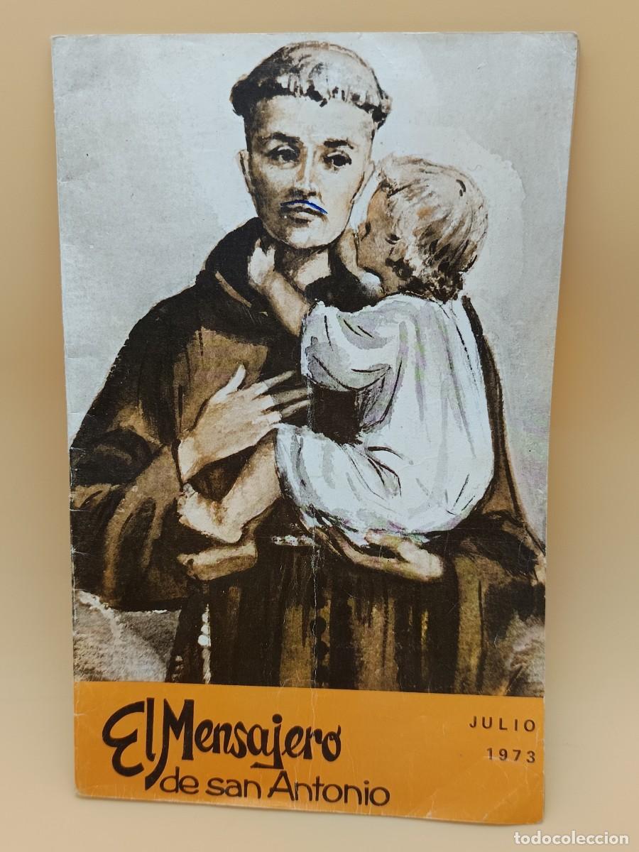 Coleccionismo de Revistas y Peri&oacute;dicos: EL MENSAJERO DE SAN ANTONIO 1973